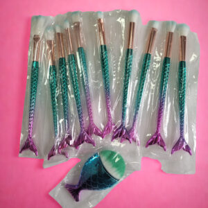 Mermaid make-up brushes