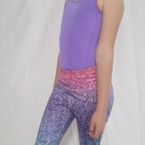 Girls Highwaisted Multi Color JazzPants