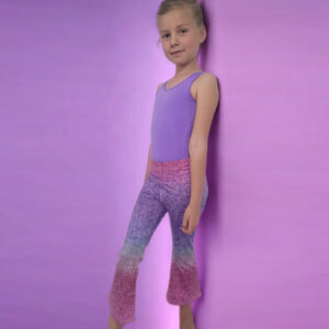 Girls Highwaisted Multi Color JazzPants