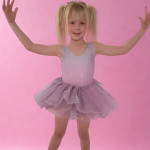 2 Piece Pink & Purple Leotard & Tutu set